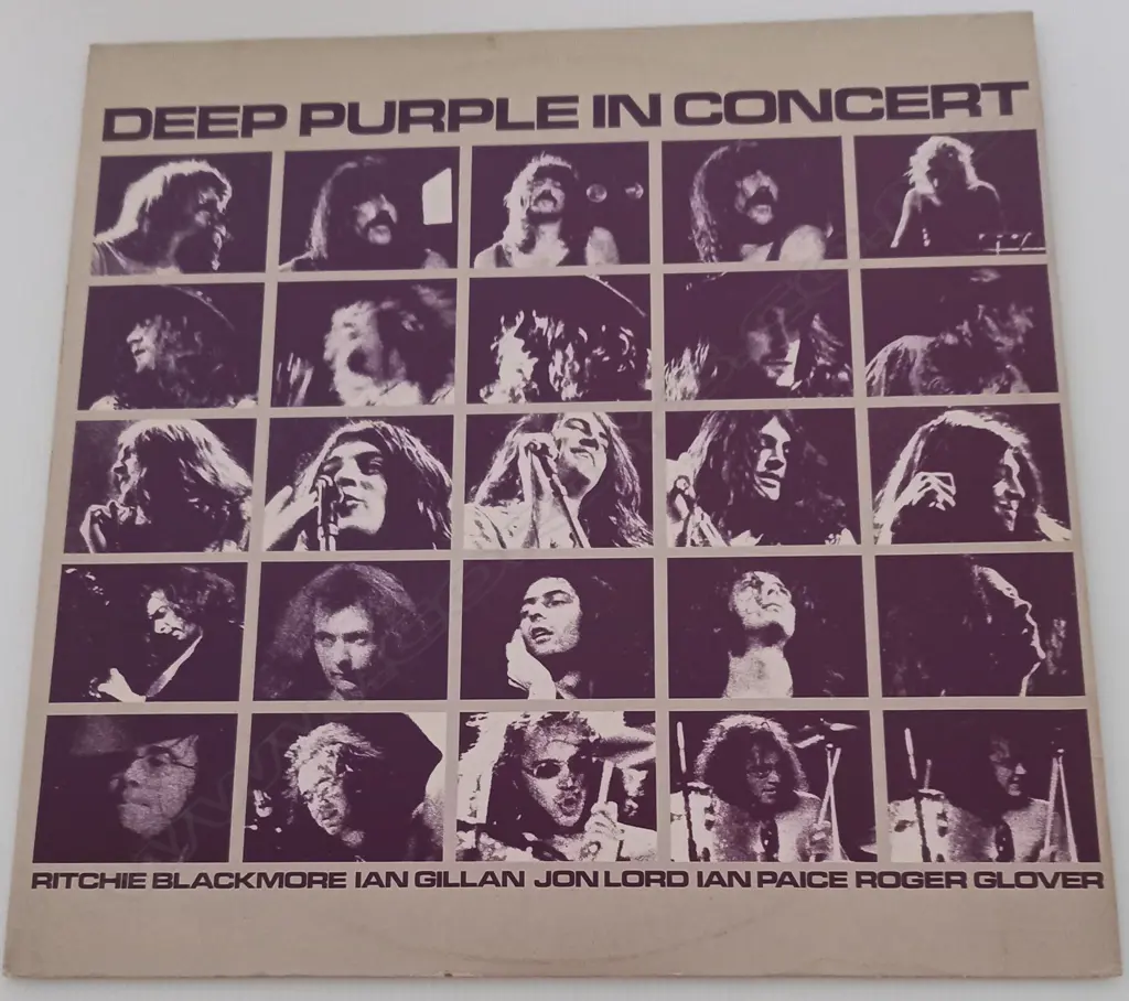 Deep Purple, In Concert (Double album) Image 1++